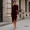 Genevieve Velvet Party Dress