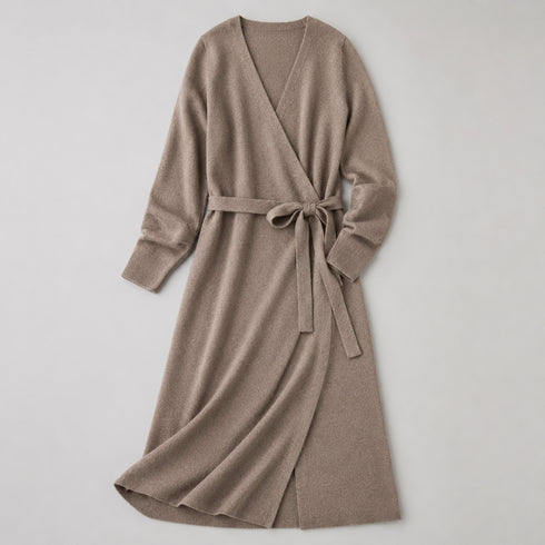 Seraphina Knit Wrap Dress