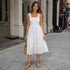 Freya Cotton Eyelet Day Dress