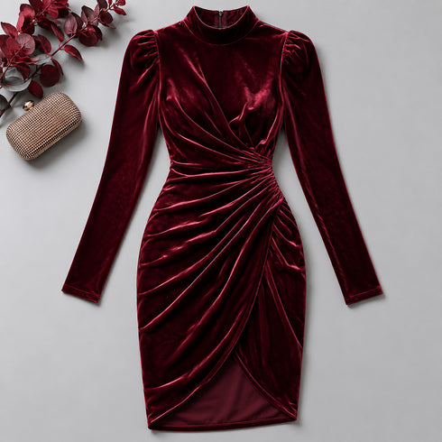 Genevieve Velvet Party Dress