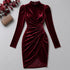 Genevieve Velvet Party Dress
