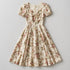 Daphne Floral A-Line Dress