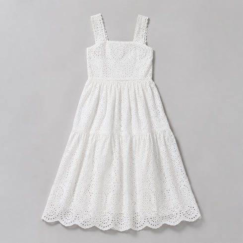 Freya Cotton Eyelet Day Dress