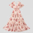 Flora Chiffon Maxi Dress