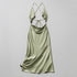 Juliet Satin Cowl Neck Dress