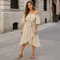 Rosalie Off-Shoulder Linen Dress